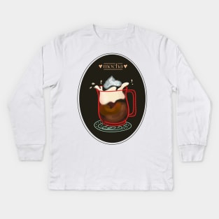 Mocha Kids Long Sleeve T-Shirt